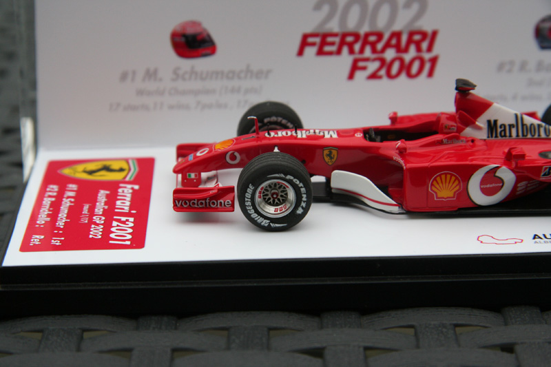 Ferrari F2001  M. Schumacher - GP d'Australie 2002 Tameo TMK 305 1/43 F2001_Aust2002_19