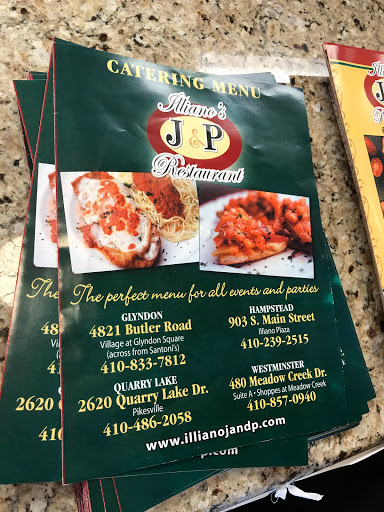 Italian Restaurant «J&P Pizza», reviews and photos, 4821 Butler Rd, Glyndon, MD 21071, USA