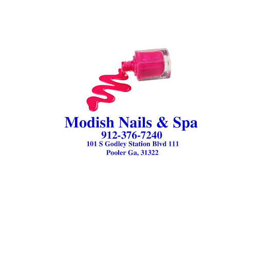 Modish Nails and Spa logo
