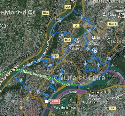 Trail Rhône-Saône de Caluire