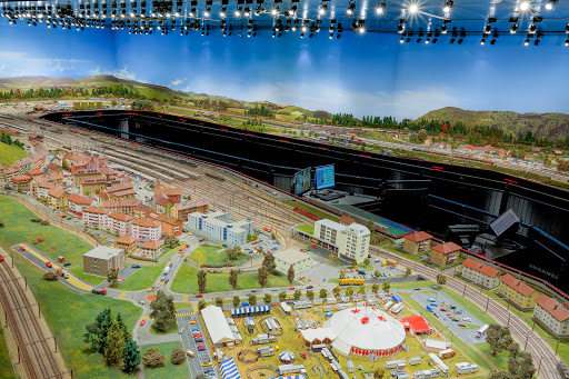 Musée/ réseau de trains miniatures 'Les Chemins de fer du Kaeserberg'