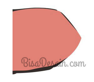 02. Membuat Bibir Dengan Corel Draw