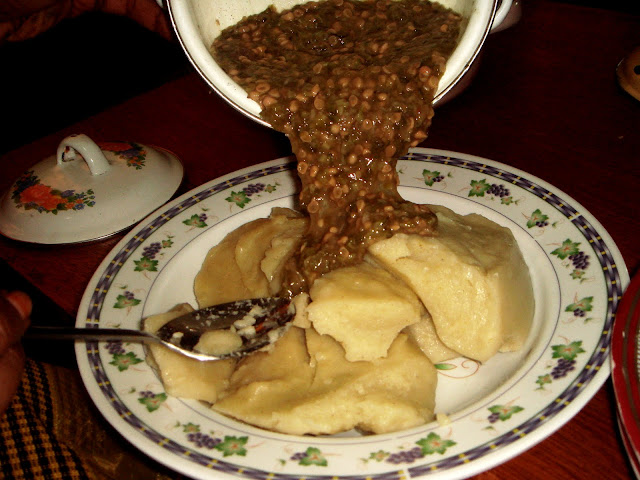 tô avec sauce gombo
