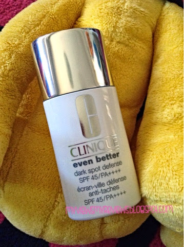 My Views and Reviews: Clinique Even Better Dark Spot Defense SPF 45/PA++++