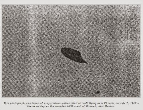 Advanced Stealth Design Aircraft Spotted Flying Over Phoenix 65 Years Ago