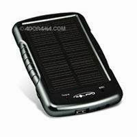  Solair Technologies Solar Universal Portable Charger, 1000mAh/3.8volts, for Cellphone, PDA, Music Player, Digital Camera, and GPS - Black