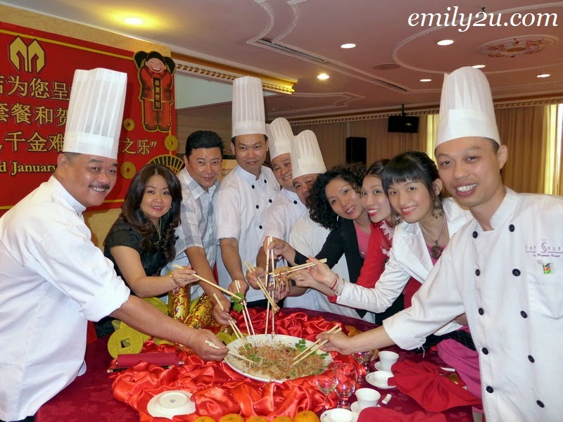 Syeun Hotel Chinese New Year reunion dinner
