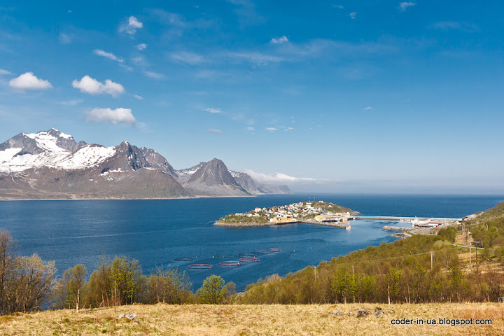 норвегия.остров сенья