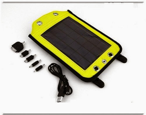  A new device for IPHONE4 4S 5 5S 5C,IPAD 2 3 4, HTC ONE,SAMSUNG S3 S4 NOTE2 NOTE3,Portable Solar Charger-green
