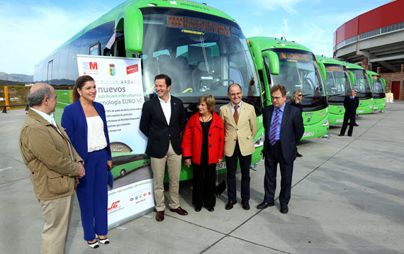 10 nuevos autobuses interurbanos para siete municipios del noroeste de la región