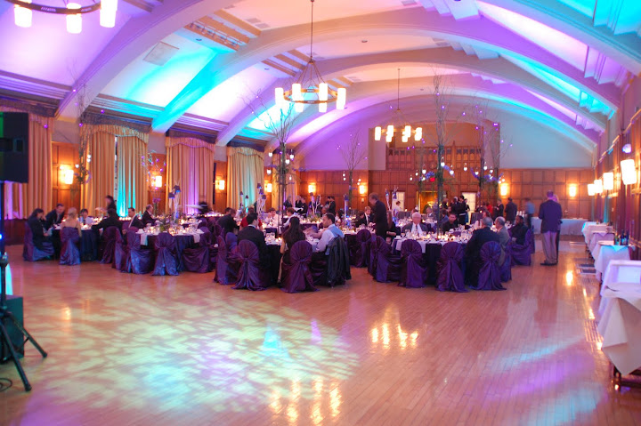 Michigan League fairy forest wedding planned by TwoFoot Creative decor by Bill Hamilton Designs