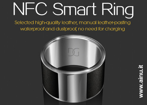 Smart ring nfc, anello elettronico per telefoni cellulari – Ainu.it