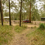 Looking down to Bangalow campsite in the Watagans (323267)