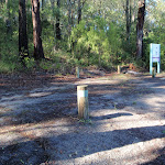 Numbered camping area