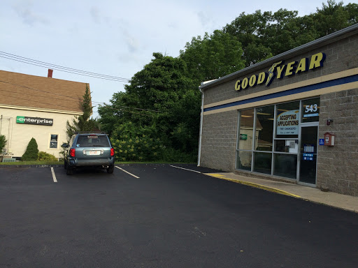 Tire Shop «Goodyear Auto Service Center», reviews and photos, 543 East Central Street, Franklin, MA 02038, USA