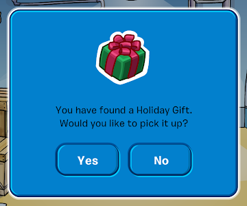 Club Penguin: Holiday Gift Pin