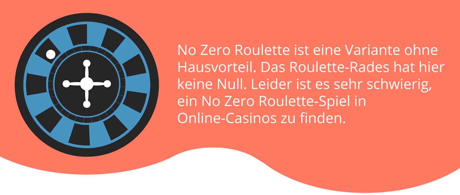 Die "No Zero Roulette" Variante