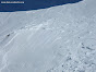 Avalanche Grandes Rousses, secteur Petites Rousses, Aval du Lac de Balme rousse - Photo 3 - © Duclos Alain