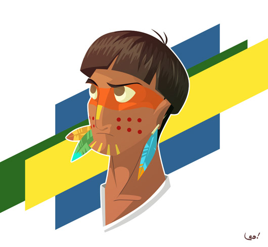 Brazilian Indian, de Leo Cartunista Brazilian Indian, de Leo Cartunista