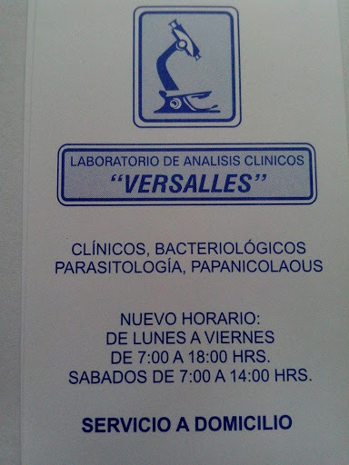 Laboratorio Versalles, #-C, Calle Federico E. Ibarra 1030, SANTA ELENA, 44220 Guadalajara, Jal., México, Laboratorio médico | JAL