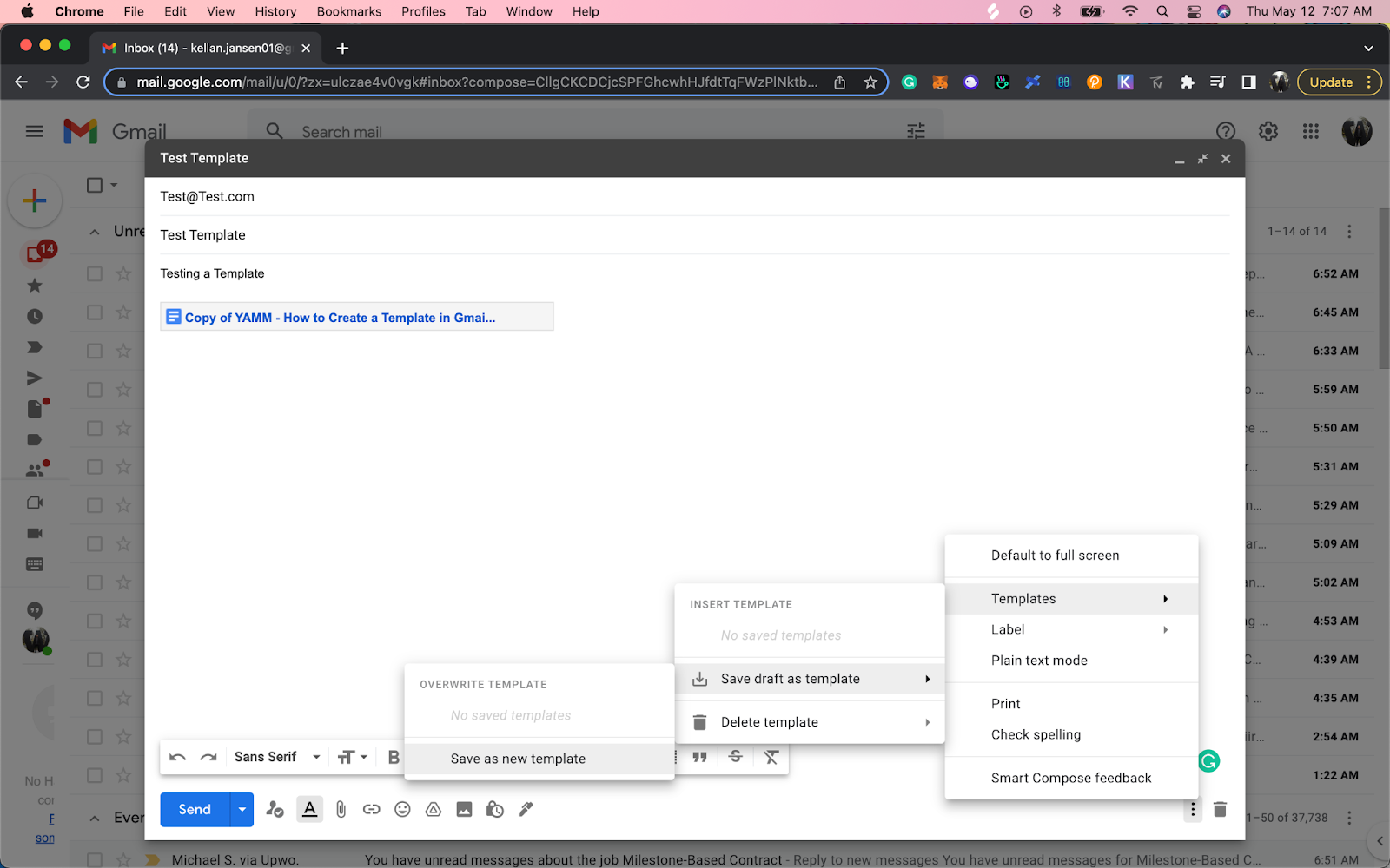 how to create presentation in gmail