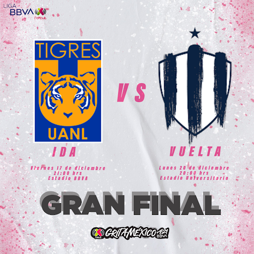¡Hay Clásico Regia en la final! Tigres y Rayadas se enfrentan por quinta vez en una final