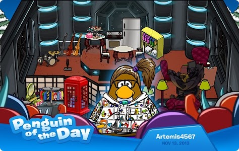 Club Penguin Blog: Penguin of the Day: Artemis4567