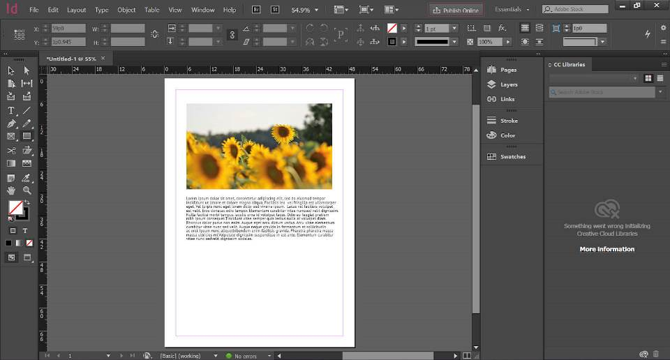 Adobe InDesign 2021 cho phép thay đổi thiết kế với phông chữ đa dạng