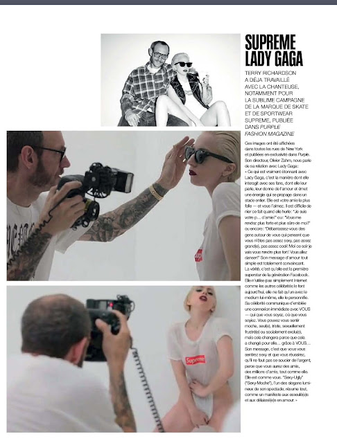 Lady Gaga para Photo (diciembre 2011)
