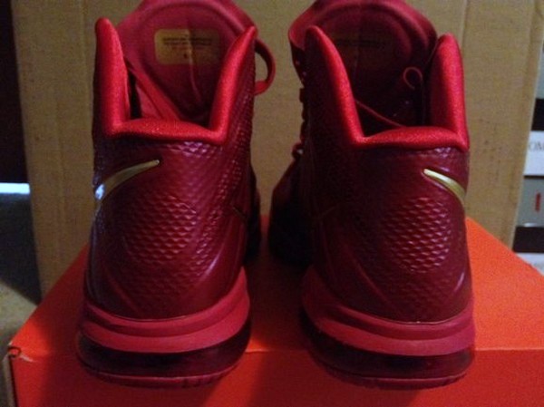 Unseen Nike LeBron 8 Post Season in Wine and Gold 8220CavFanatic8221