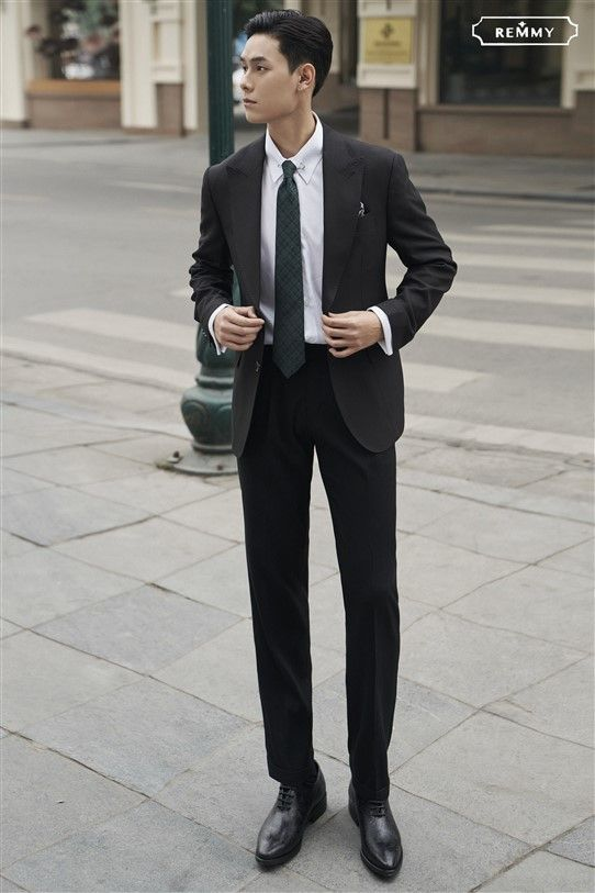 Mẫu vest đen chú rể đẹp