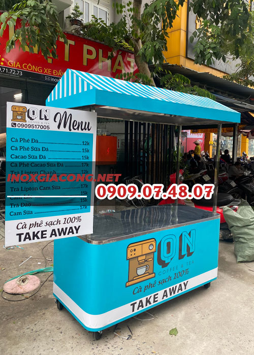 Xe cà phê take away 1M4 