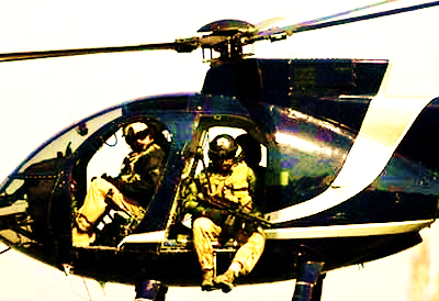 Các nhân viên của Blackwater đang hoạt động trên bầu trời Baghdad.