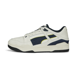A white and blue shoe

Description automatically generated with low confidence