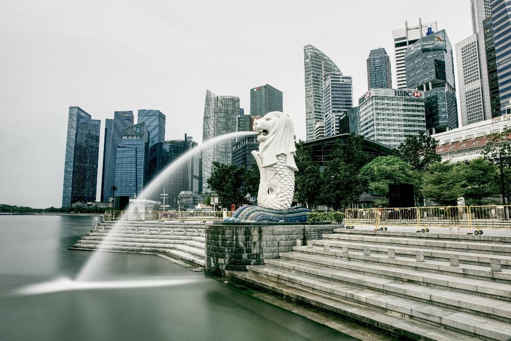 Merlion Park Singaproe