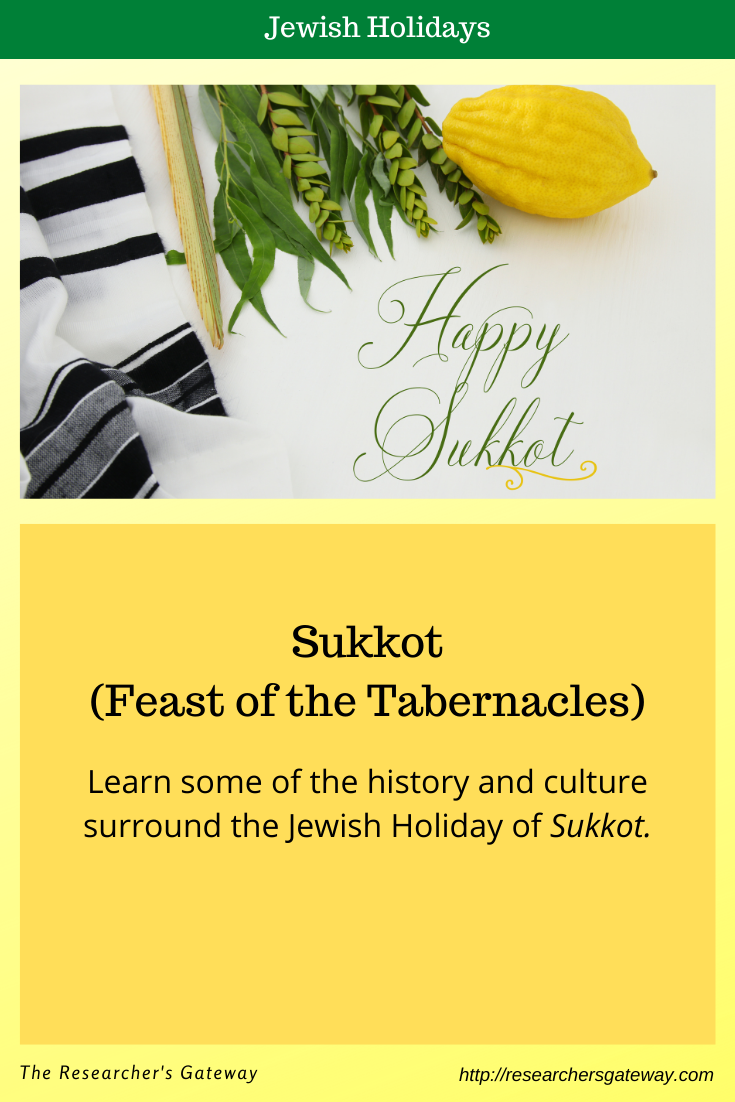 Sukkot The Feast Of The Tabernacles - The Researcher's Gateway