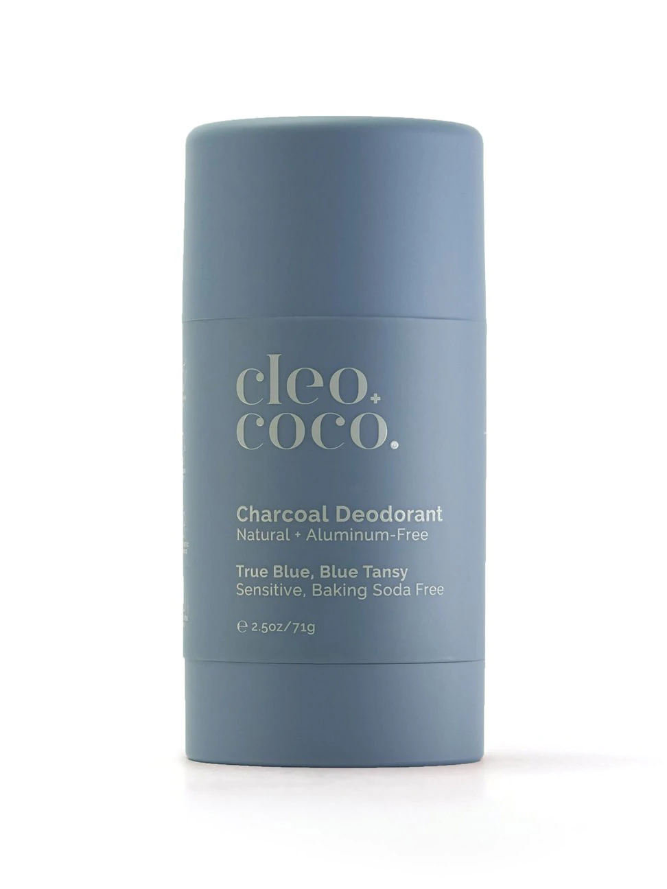 Cleo+Coco Women’s Natural Deodorant with Activated Charcoal