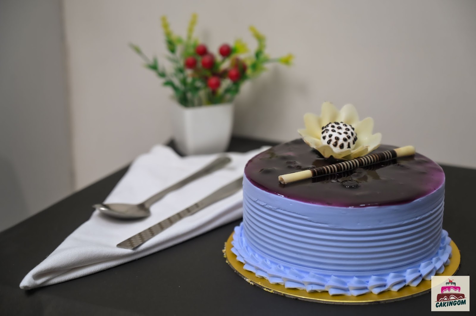 Blue Berry Punch Cake