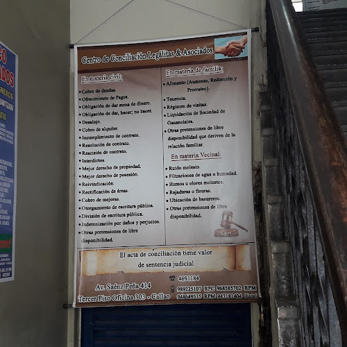 Opiniones de Centro De Conciliación Legalittas & Asociados en Callao - Abogado