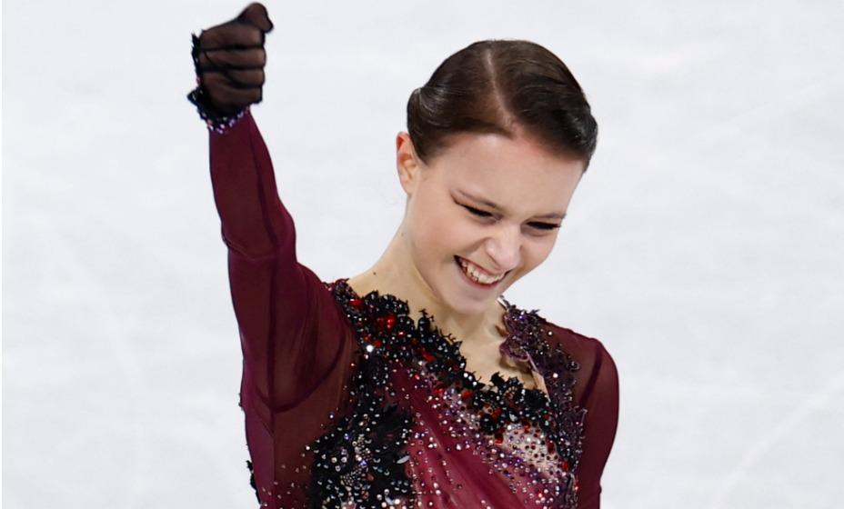 Анна Щербакова выиграла олимпийское золото неожиданно для всех. Фото: Reuters 