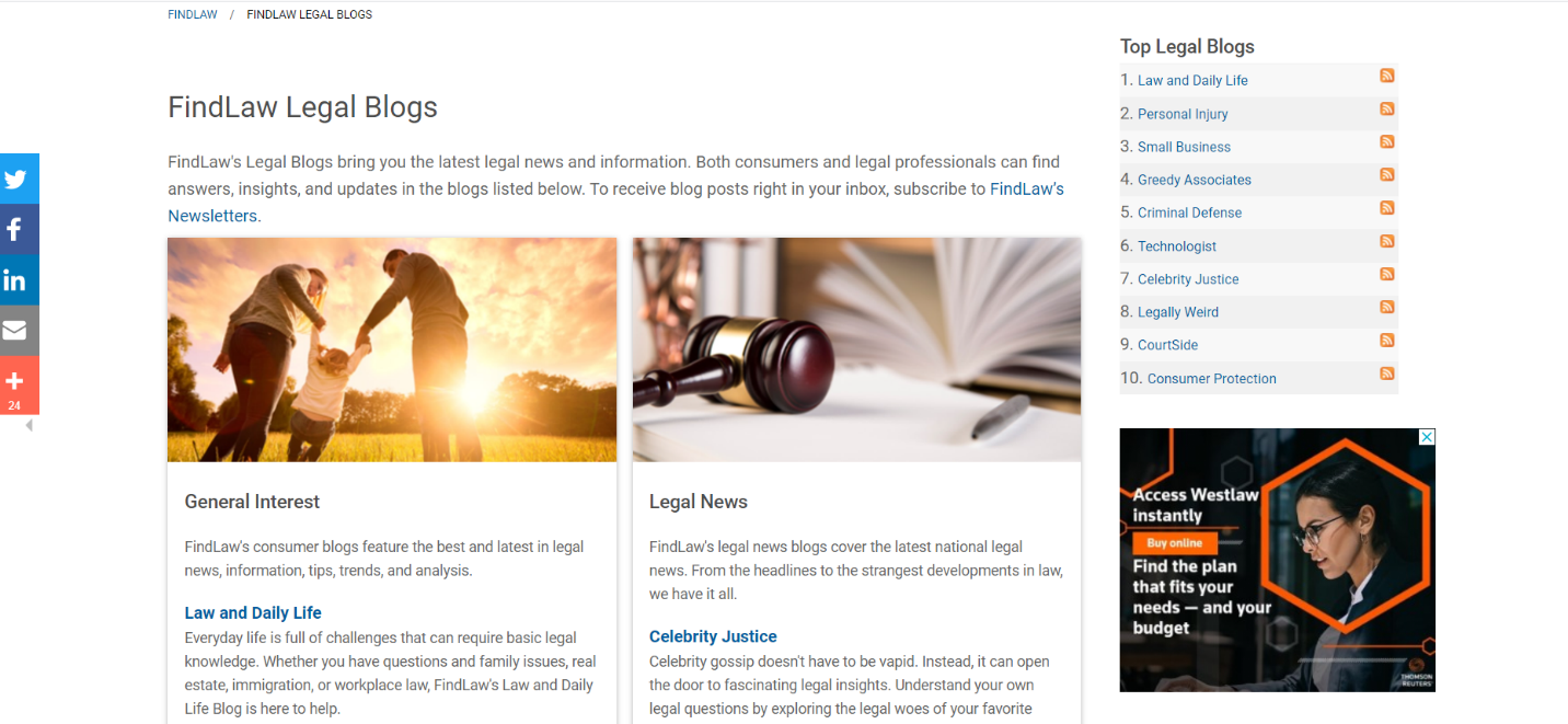 FindLaw Legal Blogs 