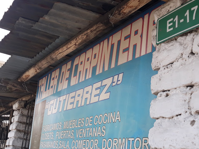 Taller de Carpintería Gutiérrez - Carpintería