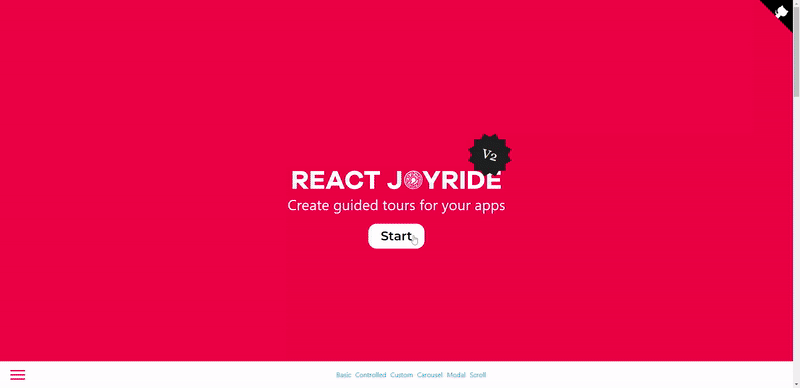 what is react joyride