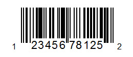 Universal Product Code (UPC) barcode 
