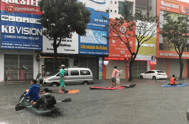 Flood in Da Nang city 2020