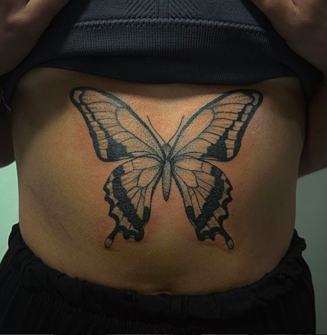 Monarch Butterfly Tattoo