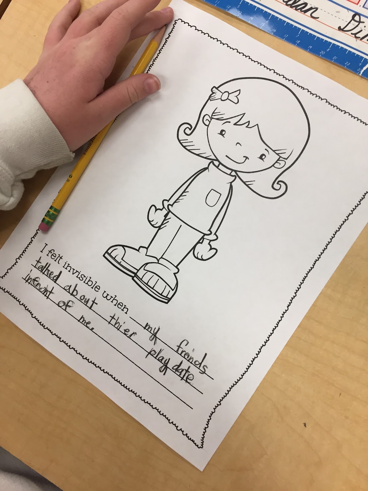 The Invisible Boy Reflection Activity -
 This lesson is a valuable follow-up activity after reading the book The Invisible Boy. Children studying empathy and kindness will be able to connect to the story while also having fun!