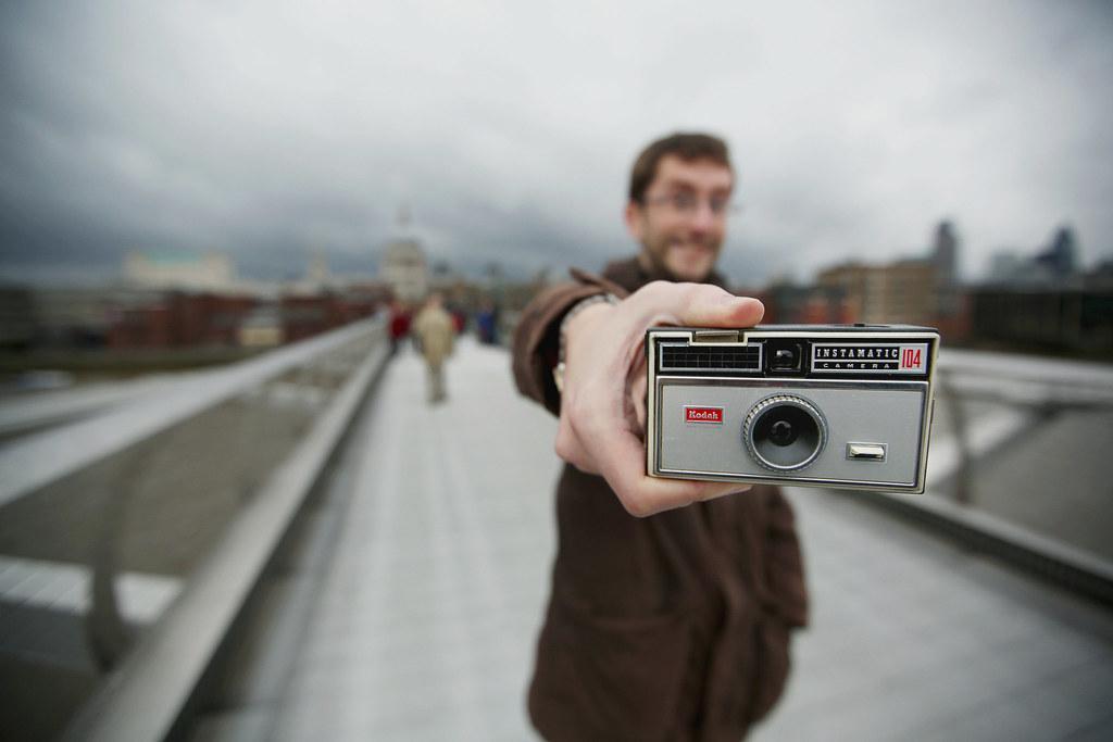 man with camera