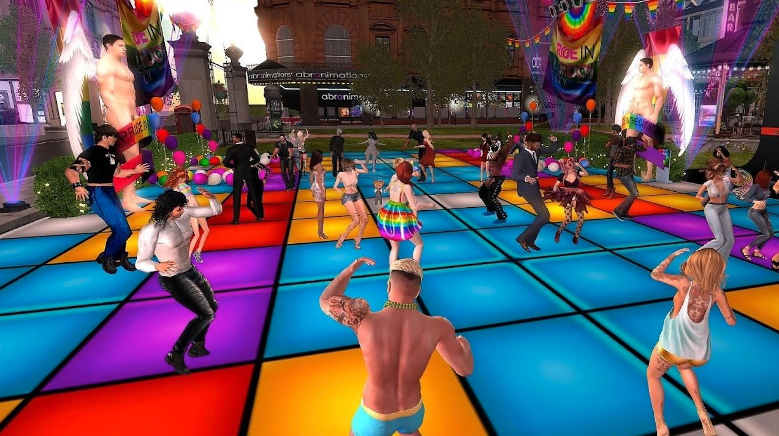 Virtual Dance Floor