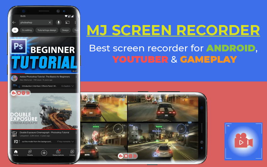Screen recorder for youtuber and gameplay